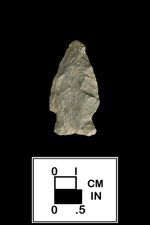 Thumbnail image of a Brewerton side notched from 18BA71-S-23 UMBC Site - click on image to see larger view.